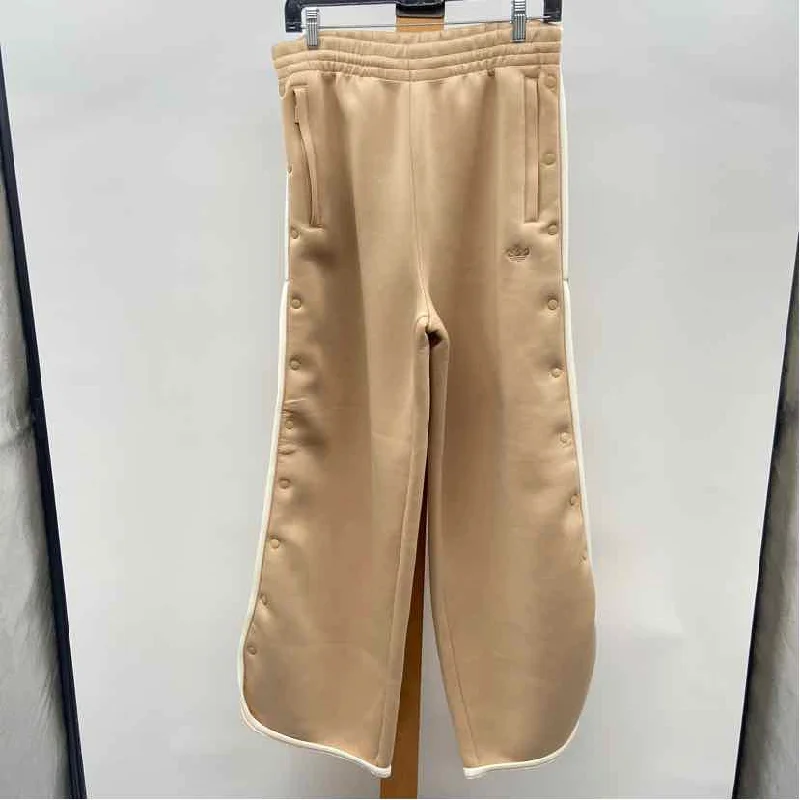 Adidas Women's Size M Tan Solid Pants