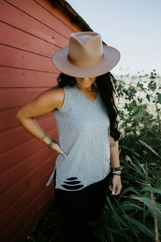 Dionne Distressed Tank FINAL SALE