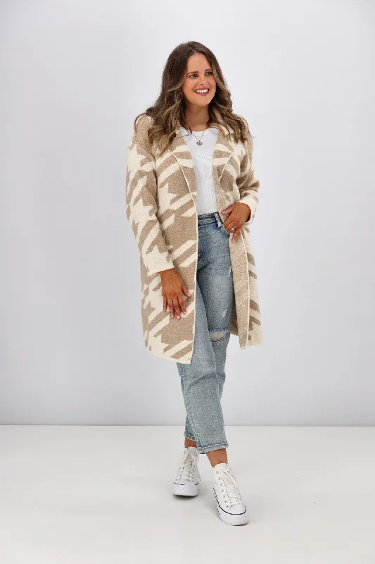 Boho Australia Morales Cardigan Latte