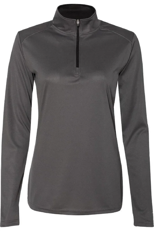 Badger Womens B-Core Quarter-Zip Pullover