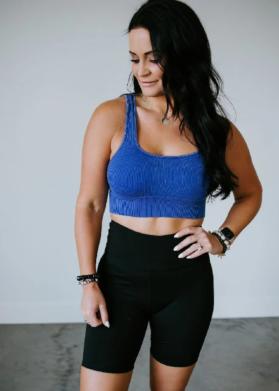 Kae Ribbed Crop Tank