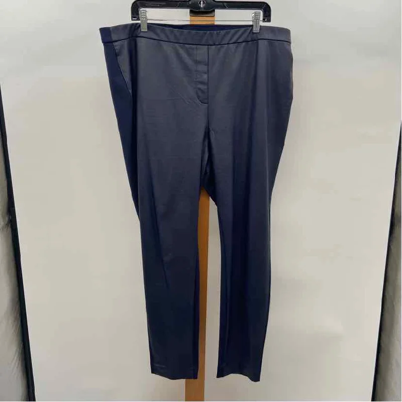 Chico's Women's Size XXL Navy Solid Pants