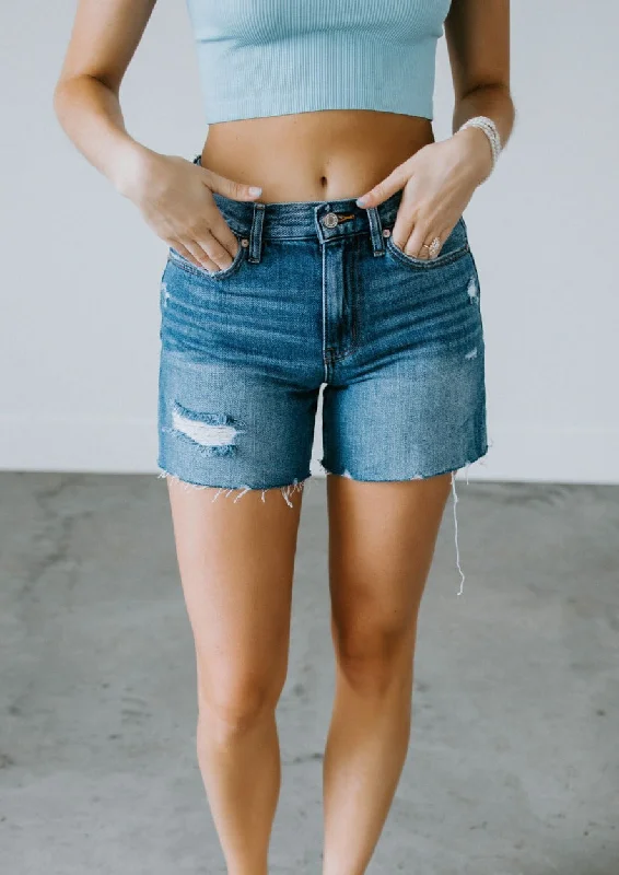 Jayden KanCan Raw Hem Shorts