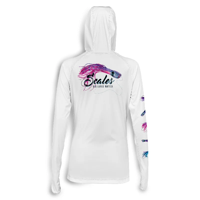 Lures Of The Seas Womens Hooded Performance