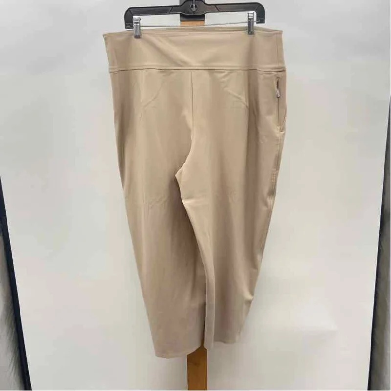 Athleta Women's Size 16 Tan Solid Pants