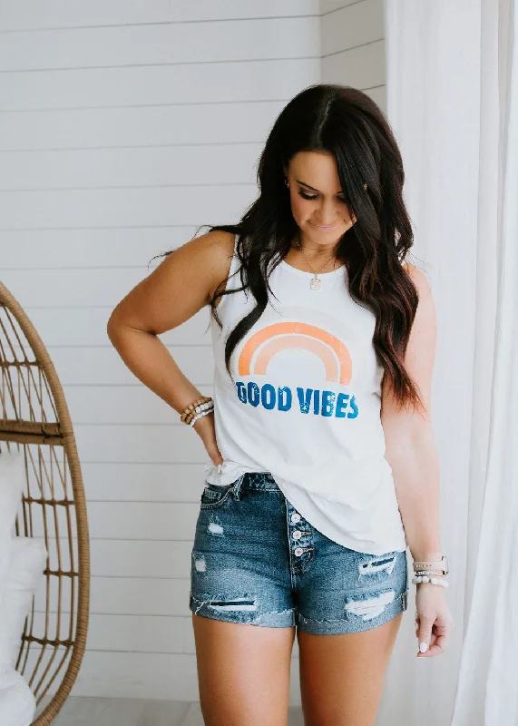 Rainbow Good Vibes Tank