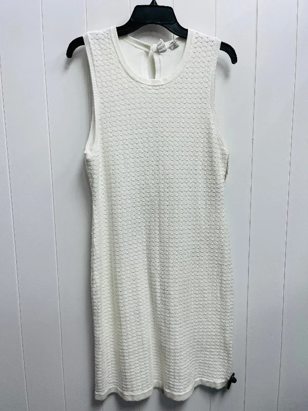 Dress Sweater By Joie In White, Size: Xl