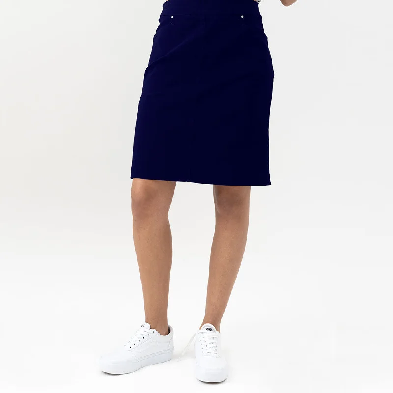 Renuar 19 1/2-Inch Wardrope Essential Skort - New Midnight