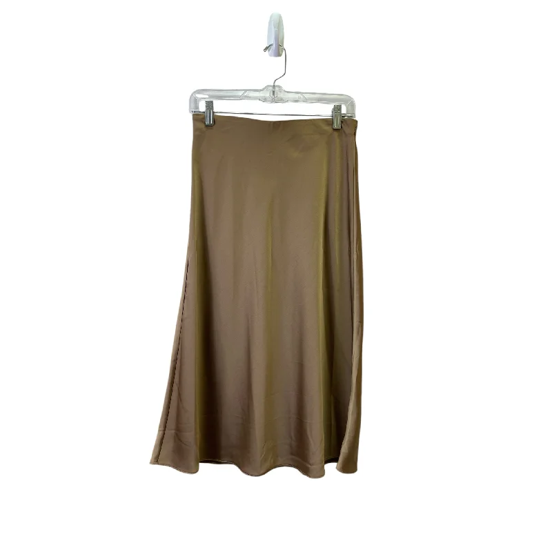 Skirt Maxi By J. Crew In Tan, Size:0