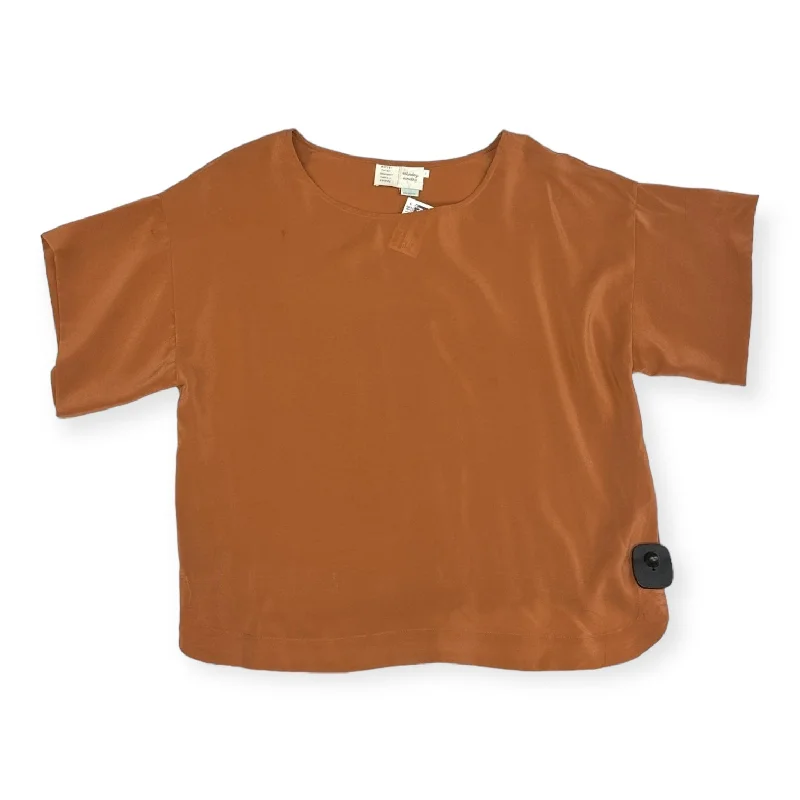 Top Short Sleeve By Saturday/sunday In Orange, Size: Xs