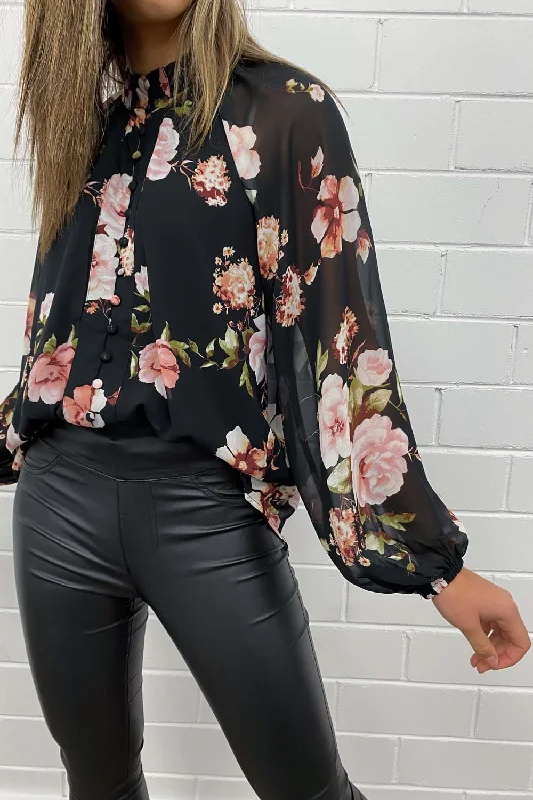 draft-Black Floral