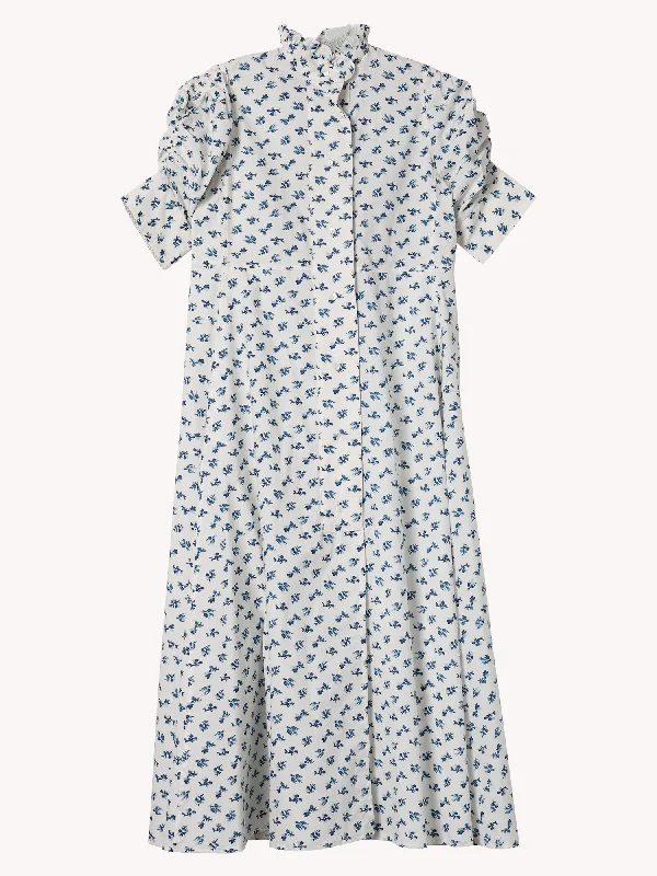 VENETIA SMALL BLUE FLORAL DRESS