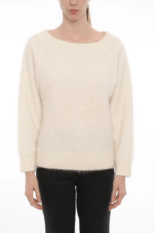 Lisa Yang Cashmere Boat Neckline Sweater